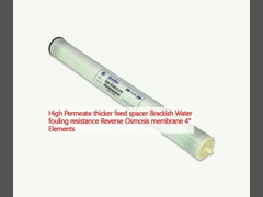 高浸透性 厚いフィードスペッサー 塩分性 水の汚れ耐性 反オスモス膜 4 